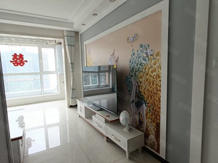 翡翠城小区2室2厅1卫95平出售，精装修75万！